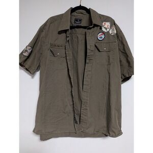 Vintage 90s Mark Ecko button-down shirt Garage Style Shirt men's size  XXL
